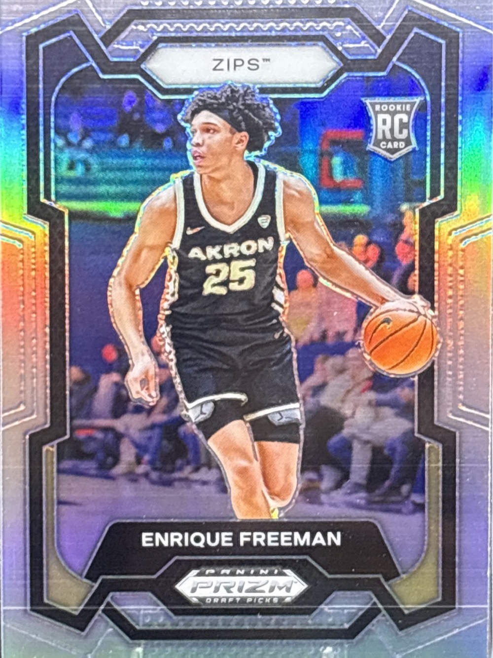 Panini Prizm Enrique Freeman Prizm Rookie Card